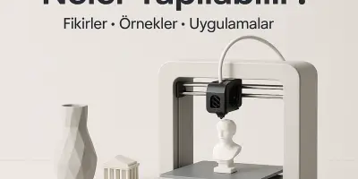 3D yazıcılar ile neler yapılabilir?