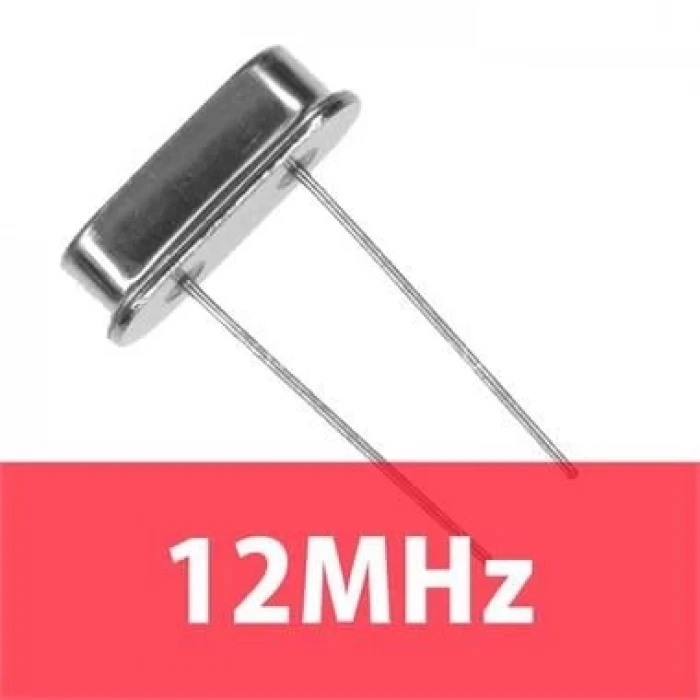 12MHz Kristal Osilatör (HC-49S)