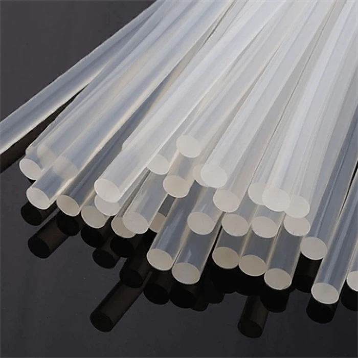 12x300mm Şeffaf Mum Silikon Çubuk (Kalın) - 1 Adet