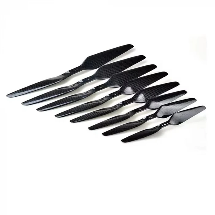 1355 Karbon Fiber Drone Pervane Seti CW CCW Siyah