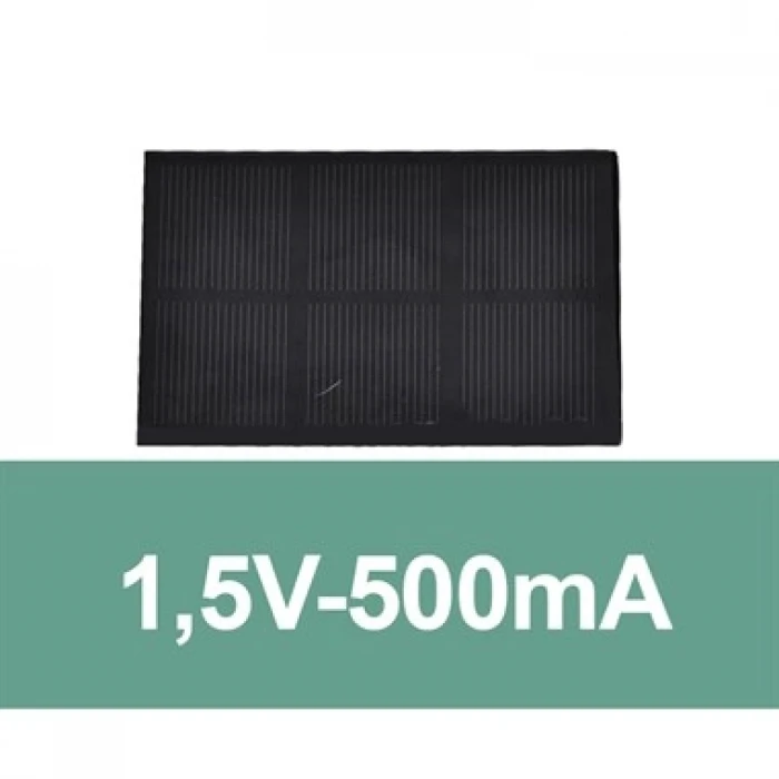 1,5V-500mA Güneş Paneli (Solar Panel) 70x110 mm