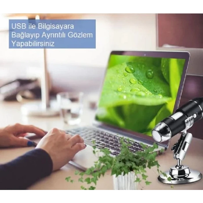 1600X Zoom 2mp Dijital Usb Mikroskop