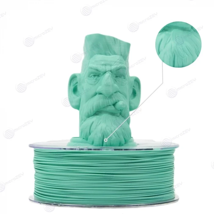 1.75mm Microzey Pla Pro -Su Yeşili Filament +3 Kg
