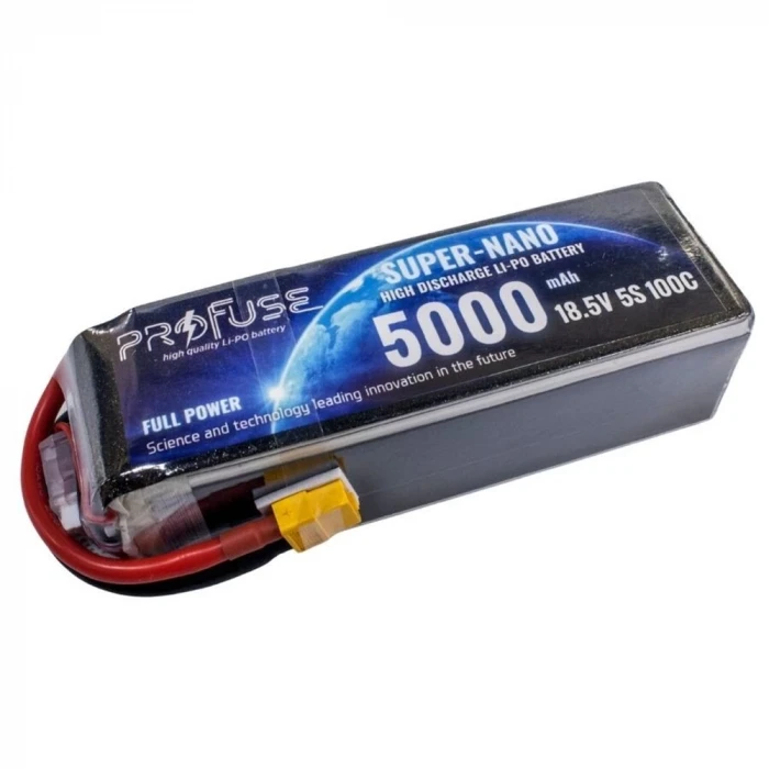 18,5V 5S 5000Mah 100C Lipo Batarya