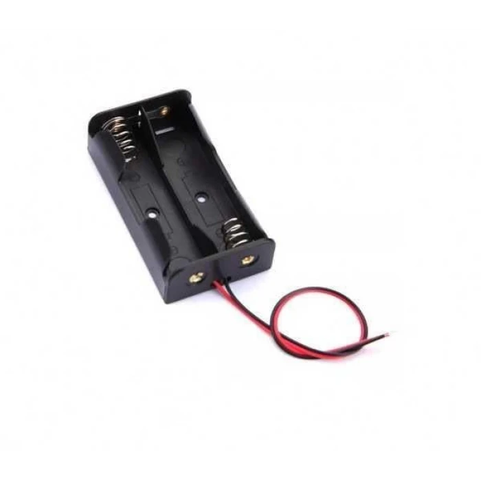 18650 2li Pil Yuvası - Kablolu