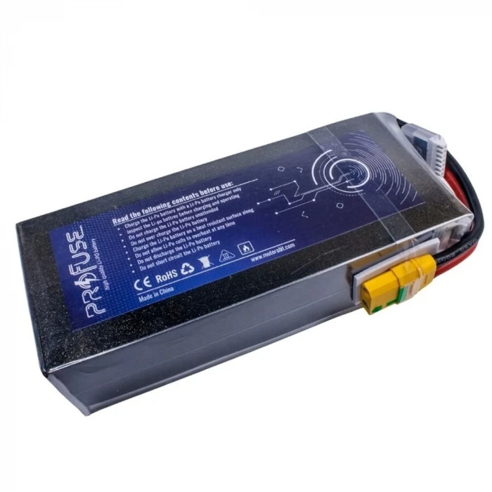 22,2V 6S 12000Mah 40C Lipo Batarya
