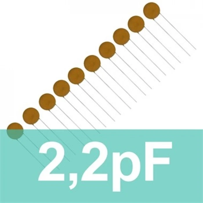 2.2pF Seramik Kondansatör - Mercimek Kapasitör