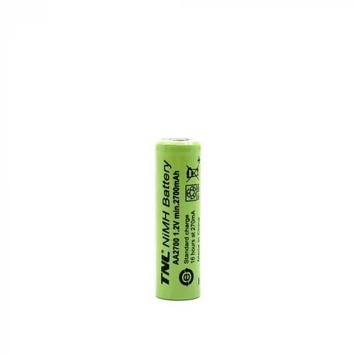 2700mAh 1.2V AA Ni-MH Şarjlı Pil