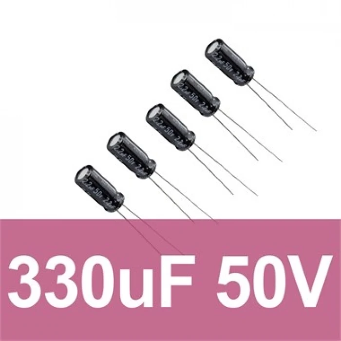 330uF 50V Elektrolitik Kondansatör