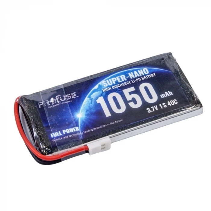 3,7V 1S 1050Mah 40C Lipo Batarya