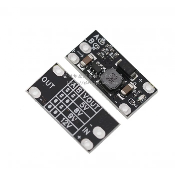 3.7V to 5V9V12V Li-Ion DC DC Yükseltici Modül
