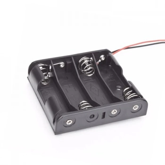 4 lü AA Kalem Pil Yuvası, Pil Yatağı