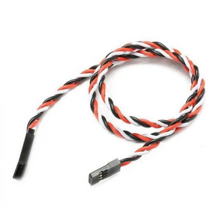 50 cm Servo Motor DİŞİ/ERKEK Twisted Uzatma Kablosu