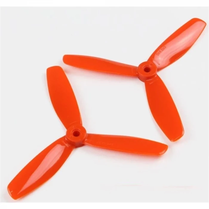 50X4,5mm Kırmızı 3 Bıçaklı Drone Pervanesi Seti