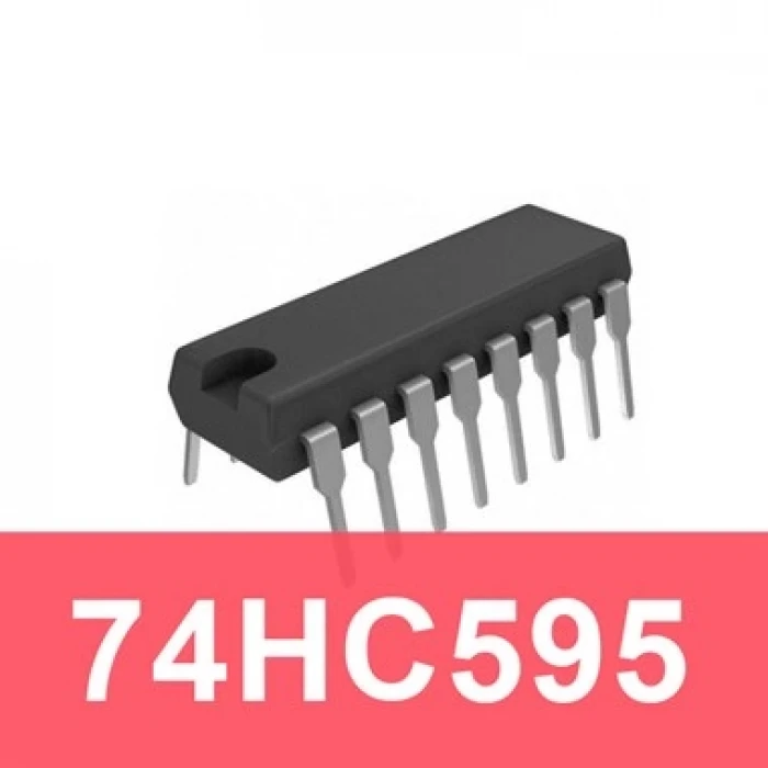 74HC595 DIP Entegre