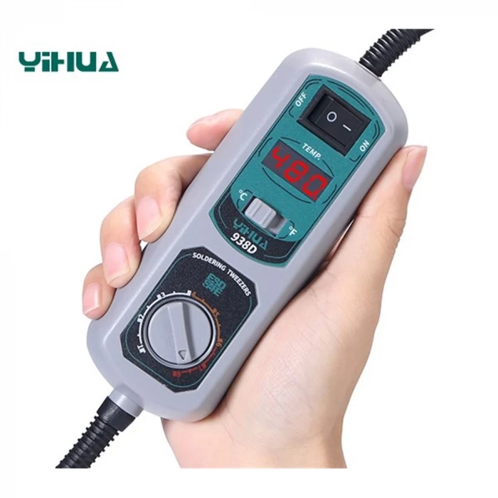 938D Taşınabilir Mini Cımbızlı Bga Smd Demir Lehimleme Istasyonu