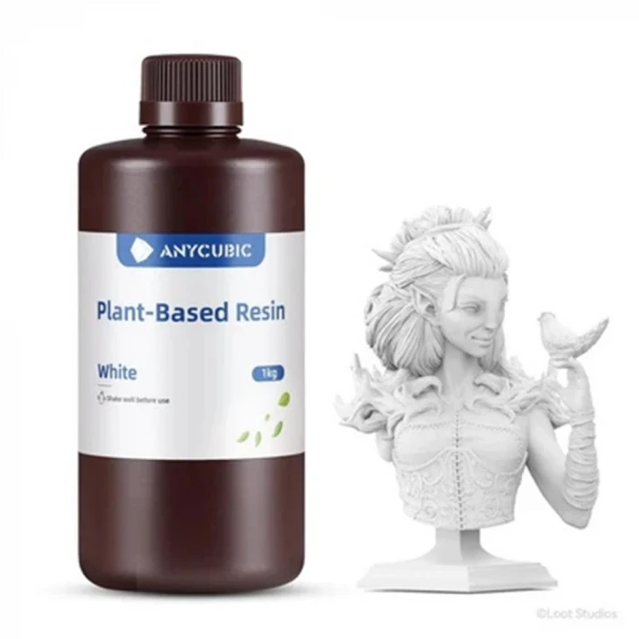 ANYCUBİC PLANT-BASED UV RESİN WHİTE (BEYAZ)