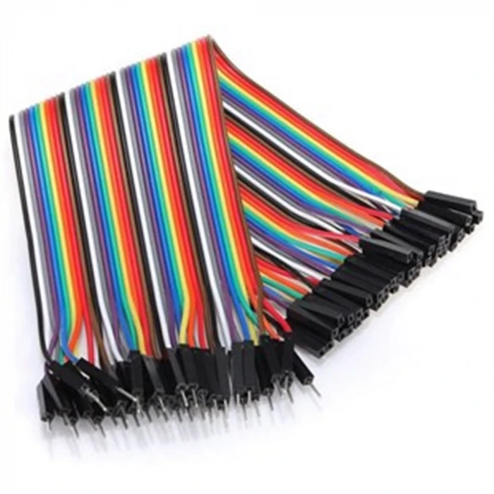 Arduino 40 Pin Ayrılabilen Dişi-Erkek M-F Jumper Kablo-200 mm