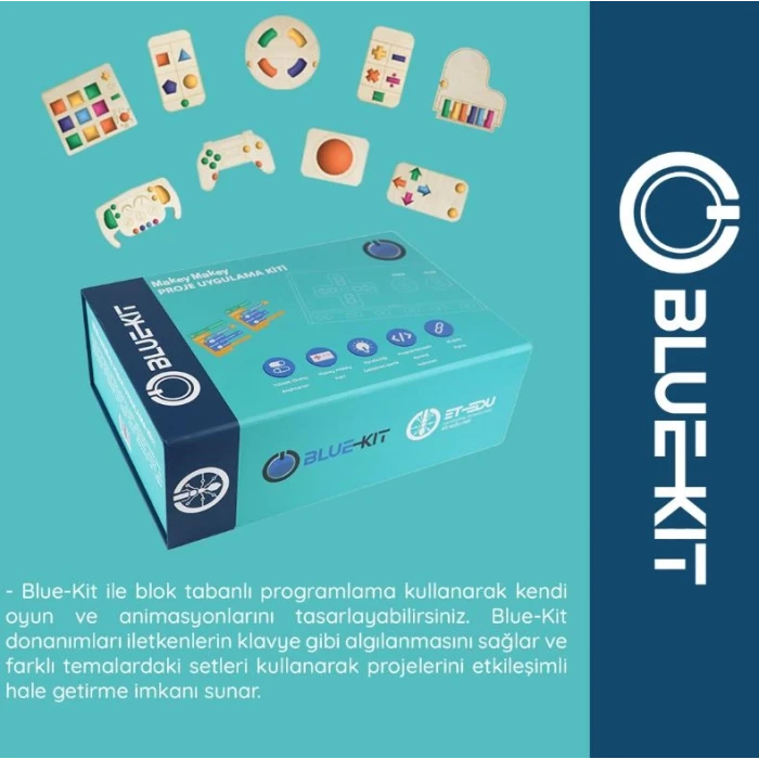 Blue-Kit Makey Makey Proje Uygulama Kiti