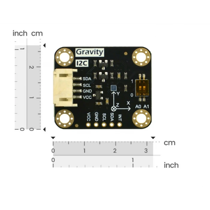 DFROBOT Gravity BMM150 Üç Eksen Manyetometre Sensörü