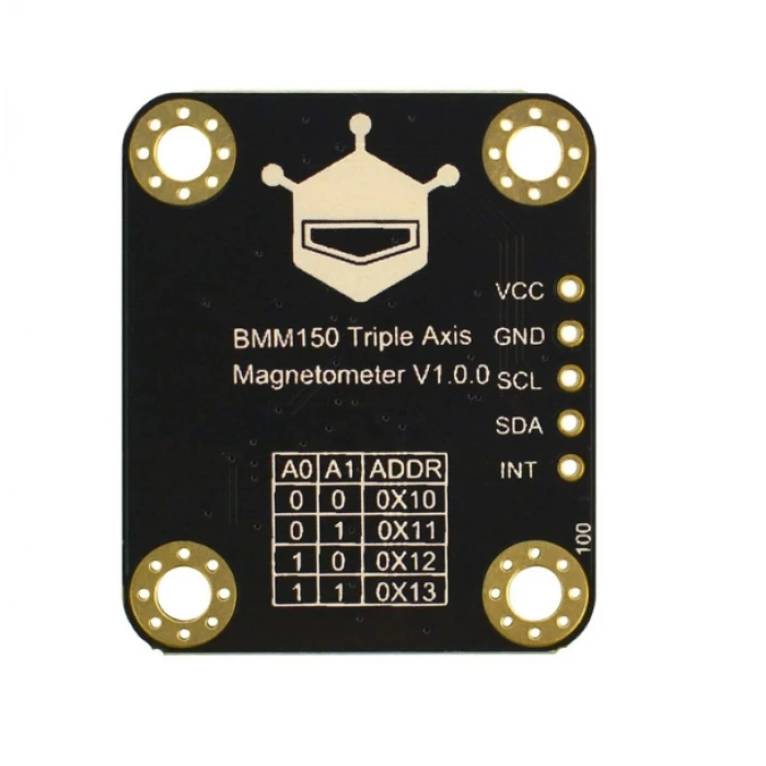 DFROBOT Gravity BMM150 Üç Eksen Manyetometre Sensörü