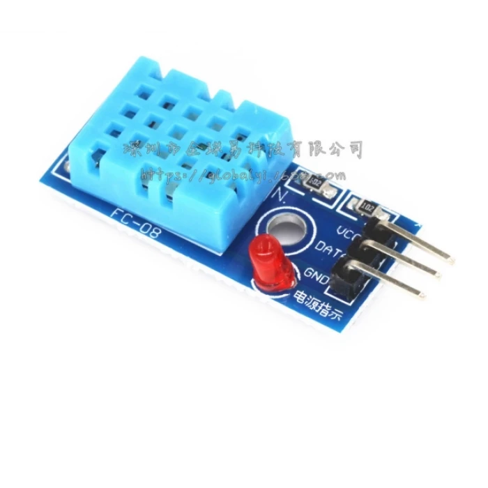 DHT11 Isı ve Nem Sensör Kartı - LED li