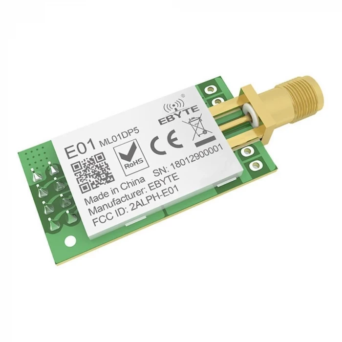 EBYTE E01-ML01DP5 NRF24L01P 2.4 - 2.525 GHZ 5Km Menzilli Lora Modülü