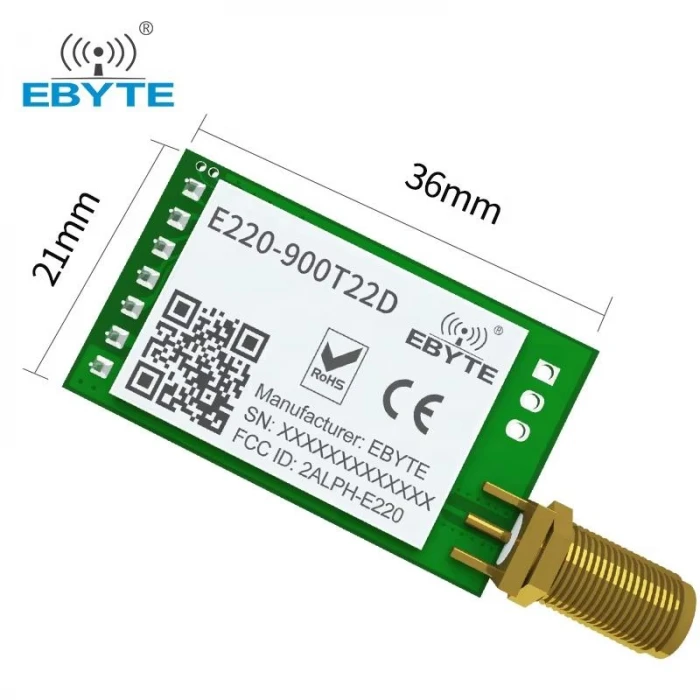 EBYTE E220-900T22D Lora LLCC68 - 5km LoRa Modülü