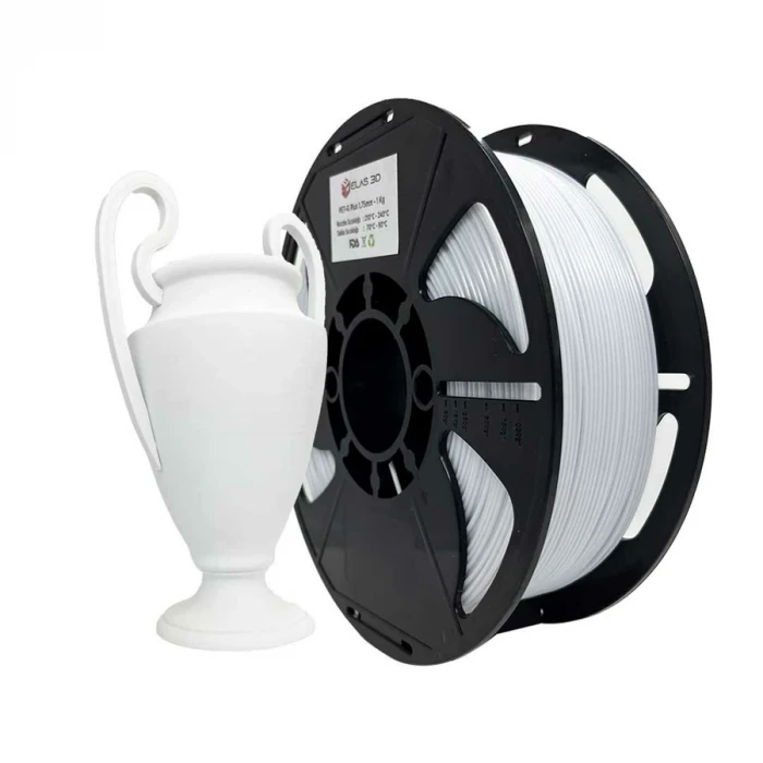 Elas 1.75mm Beyaz PET-G Plus Filament 1Kg