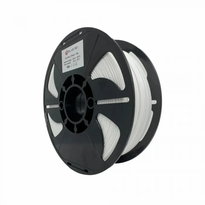 Elas 1.75mm Beyaz Pla Plus Filament