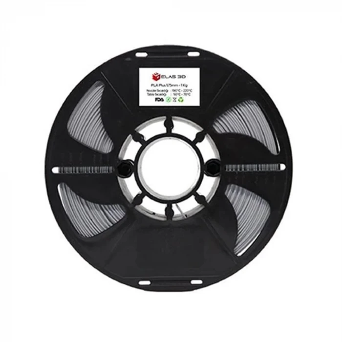 Elas 1.75mm Gri Pla Plus Filament