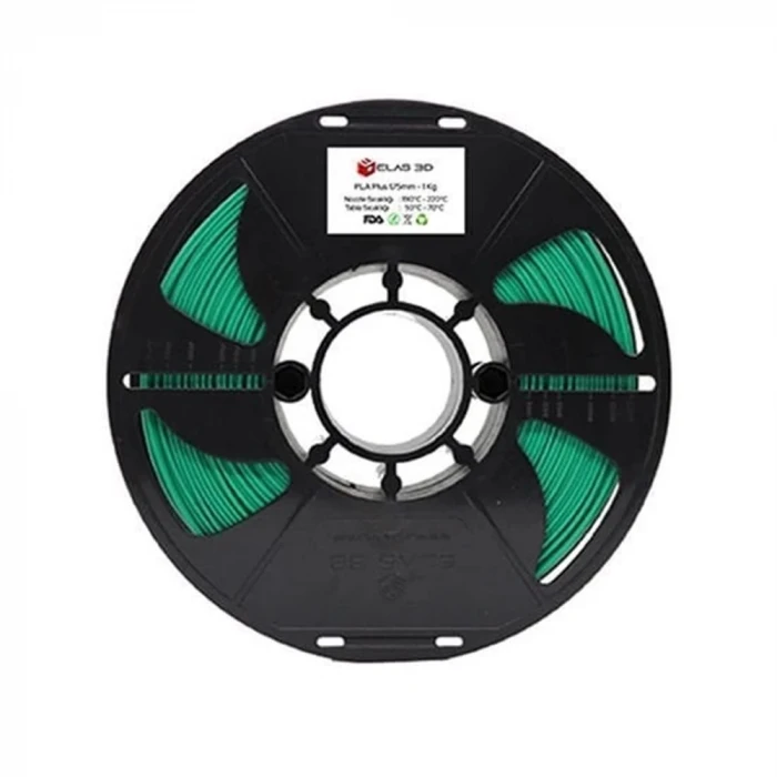 Elas 1.75mm Yeşil Pla Plus Filament