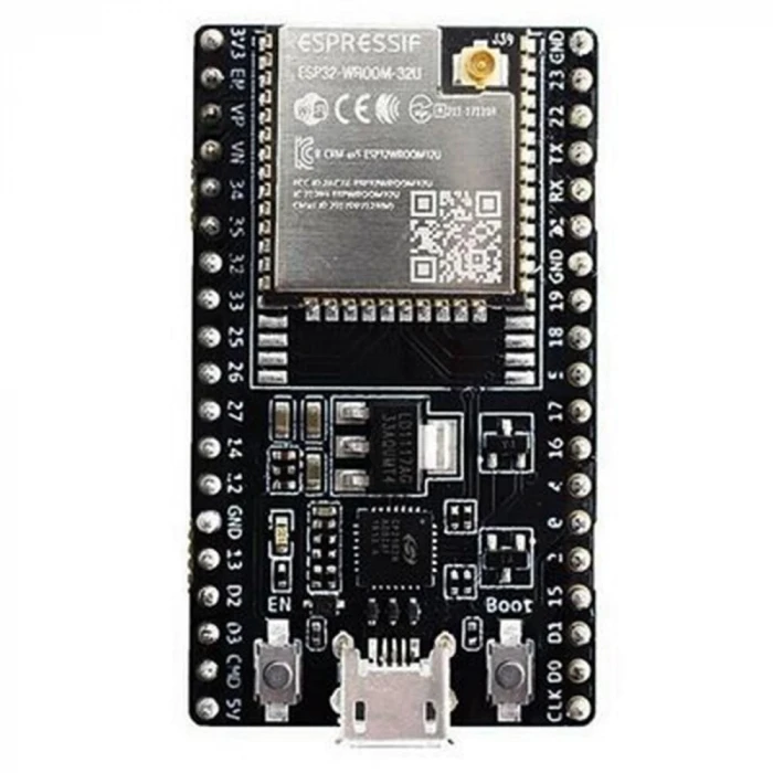 ESP32 WROOM 32U Wifi Bluetooth Geliştirme Modülü