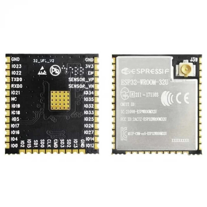Espressif ESP32 WROOM 32U Wifi Bluetooth Modül