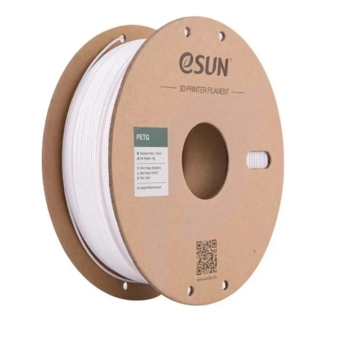 eSUN Beyaz Petg Filament 1.75mm 1 KG