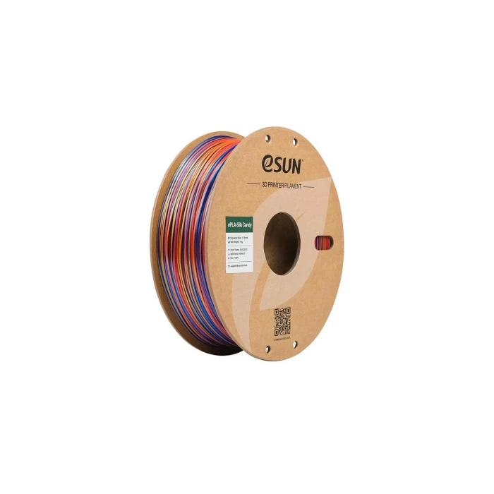 Esun PLA-Silk Candy Filament Red-Gold-Blue