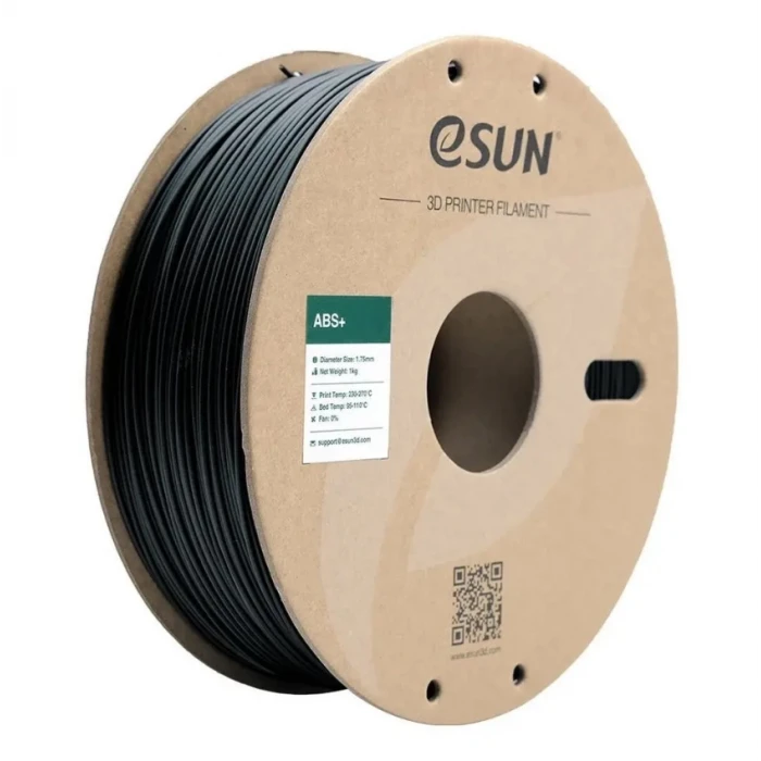 eSUN Siyah Abs+ Filament 1.75mm 1 KG