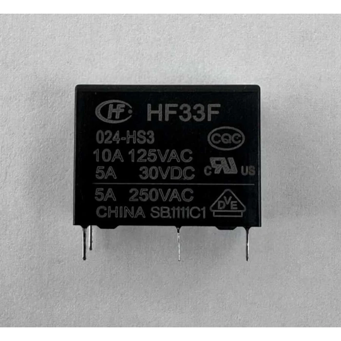 Hongfa HF33F-024-HS3 24V 5A 4 Pin Kombi Rölesi