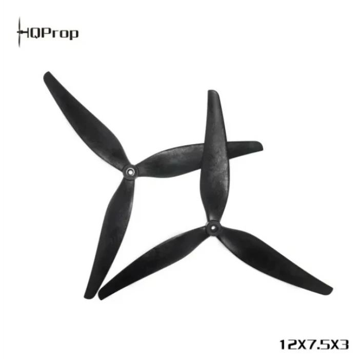 HQ MacroQuad Prop 12X7.5X3 3 Bıçaklı 1CW+1CCW Drone Pervanesi