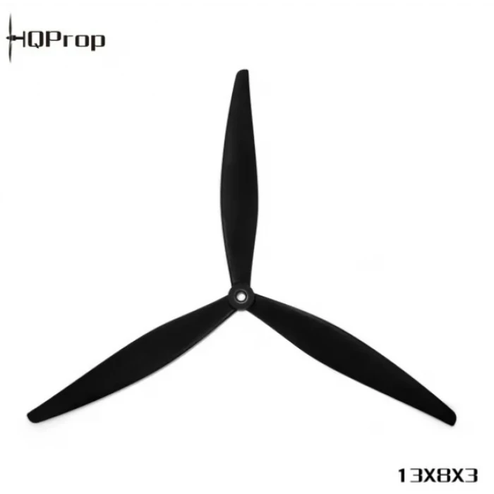 HQProp 13X8X3 3 Bıçaklı 1CW+1CCW Drone Pervanesi