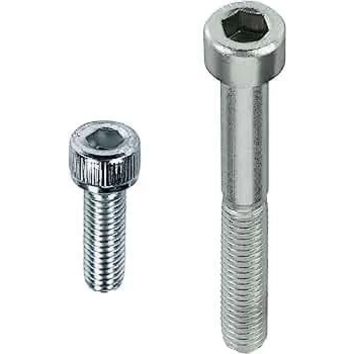 İmbus Cıvata M4x12mm Beyaz DIN912