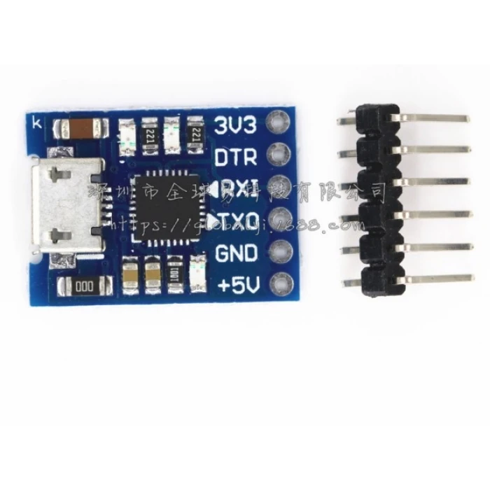 Micro USBden TTL I2C Serial UART STC Dönüştürücü