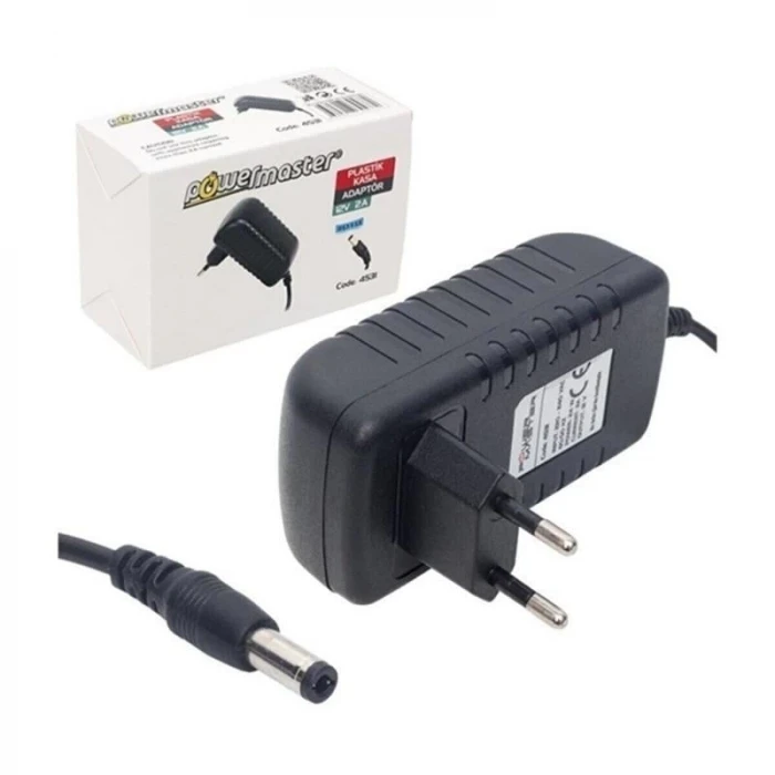 Powermaster 4531 12V 2A Adaptör 5.5x2.5mm