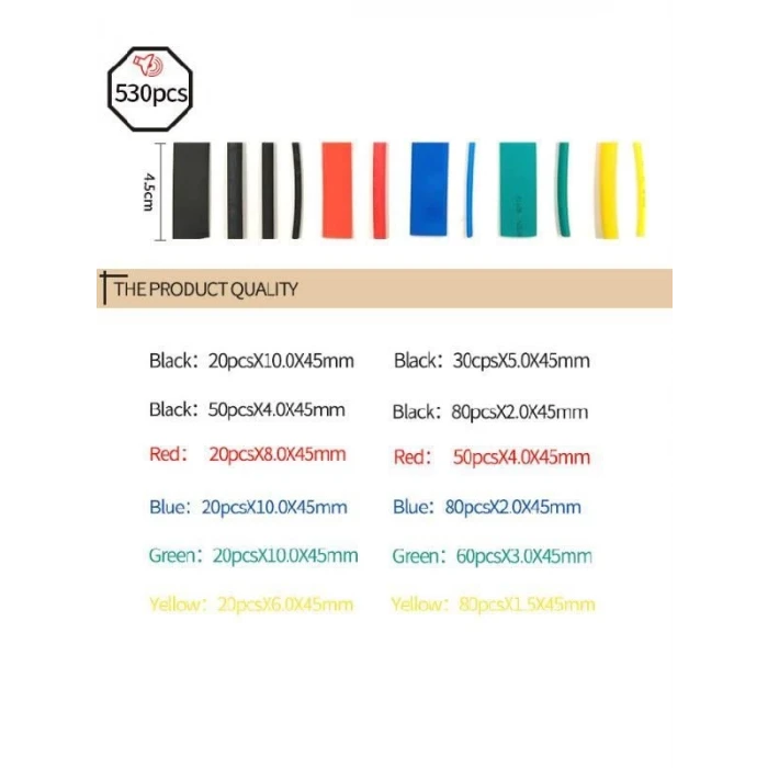 Renkli Makaron Seti 530 Parça - Kutulu