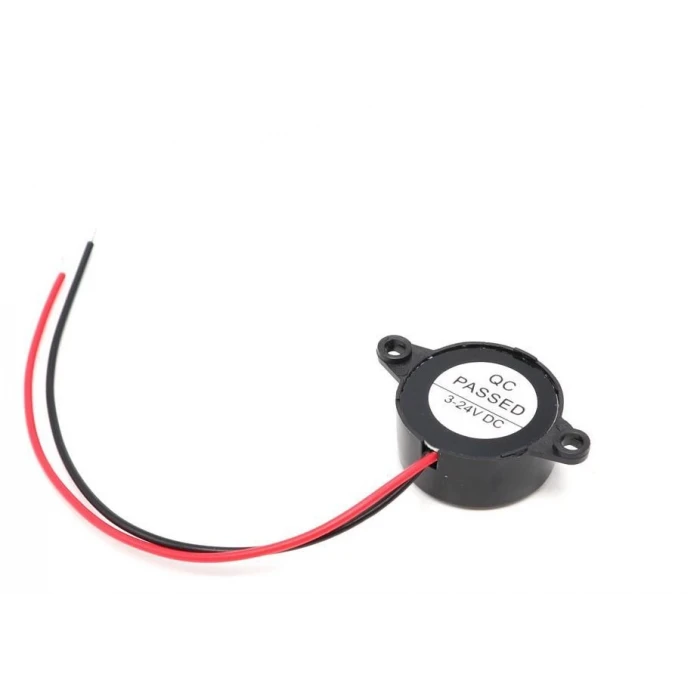 SFM-20B DC 3-24V Kulaklı Buzzer 23x12mm Siren Buzz