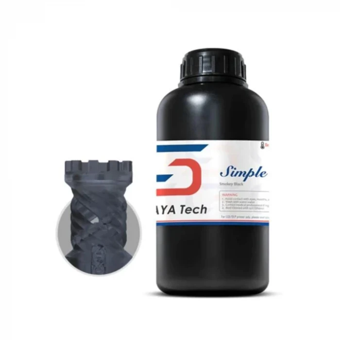 Siraya Tech Simple Uv Reçine - Siyah 1 Kg