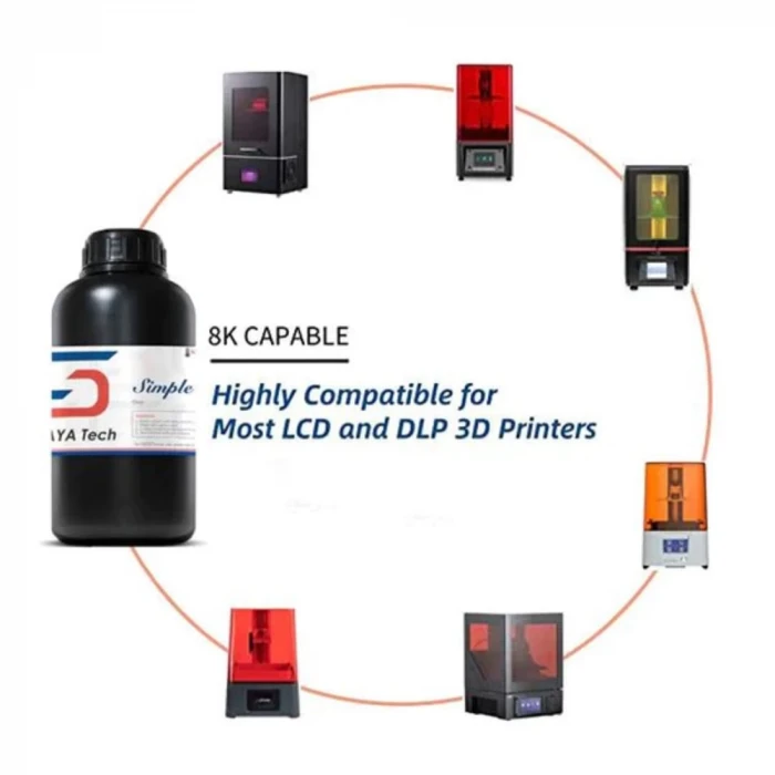 Siraya Tech Simple Uv Reçine - Siyah 1 Kg