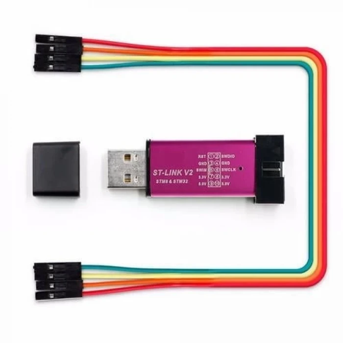 STM8 ve STM32 Programlama ve Debug Kartı ST-LINK – v2