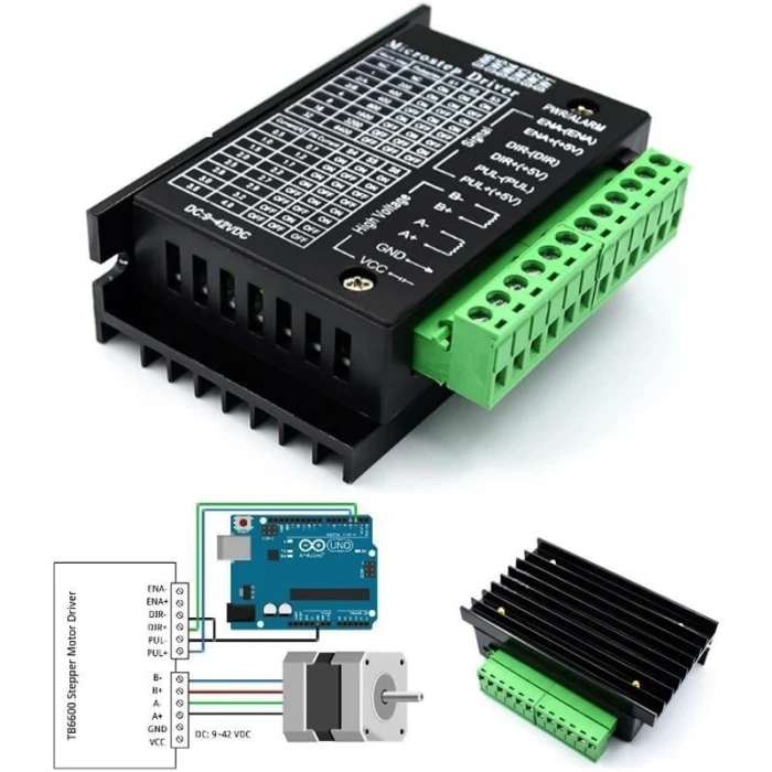 TB6600 Step Motor Sürücü Kartı