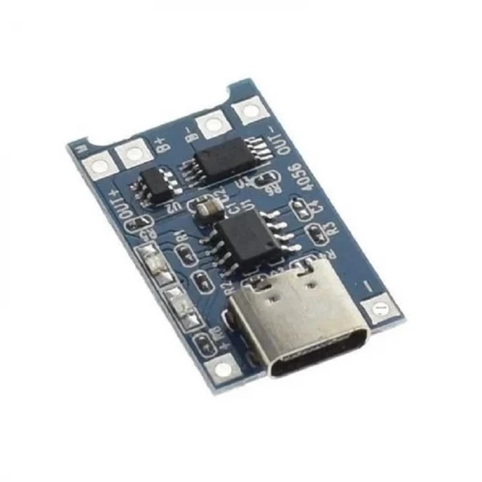 TP4056 Lipo Li-ion Pil Şarj Modülü 1S 3.7V Type-C Pil Şarj Devresi